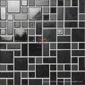 Black Ceramic Mosaic Tile (CST150)